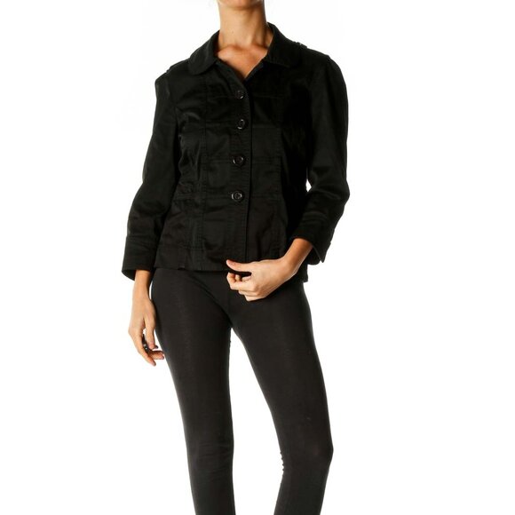 Sanctuary Jackets & Blazers - Black Military Jacket